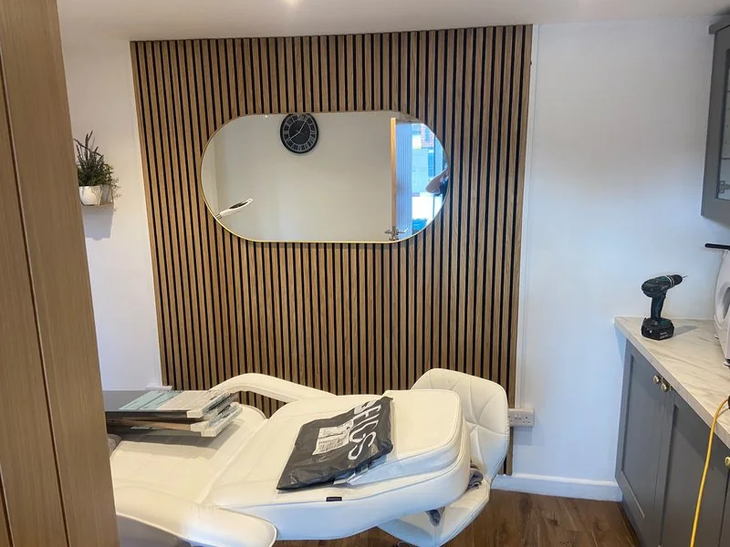 A salon fit-out by S. A. Thornton Building Services